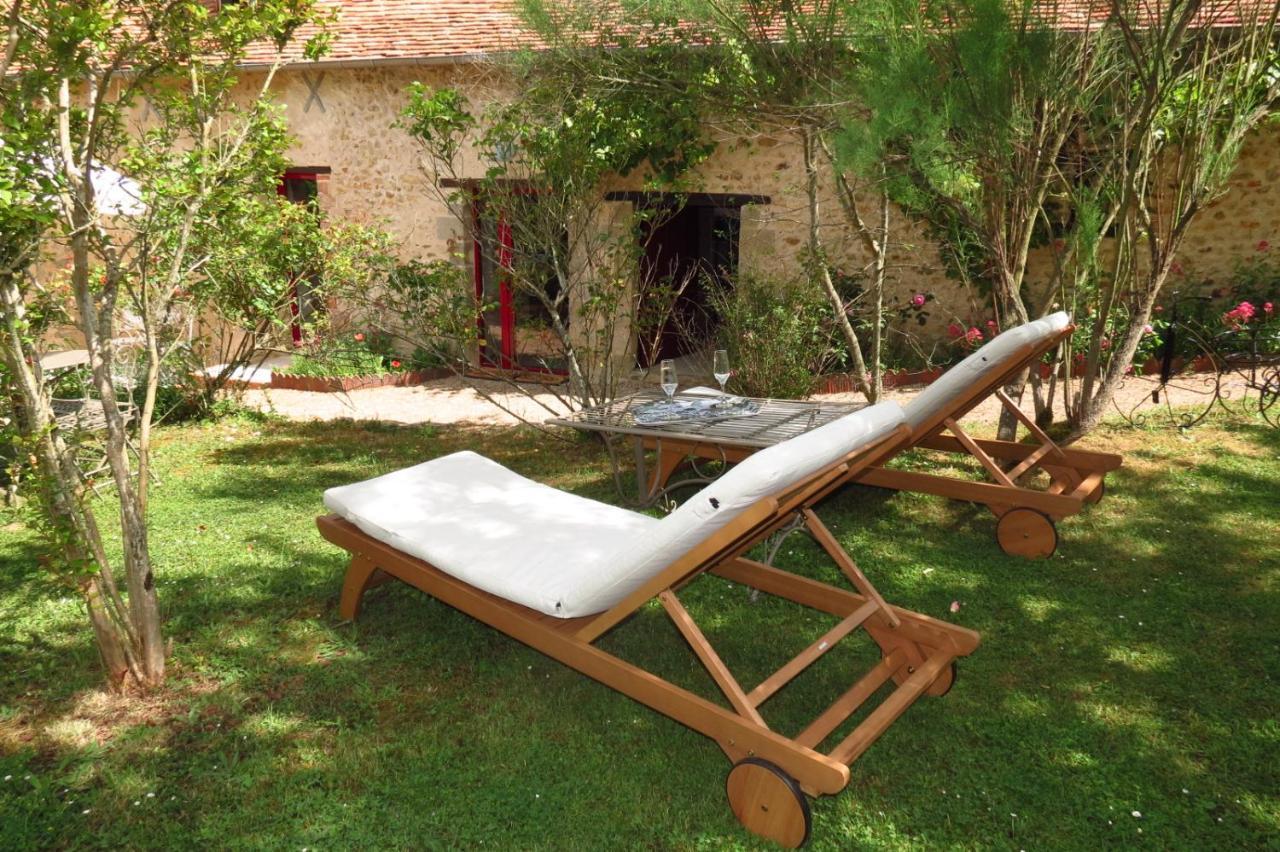 Gîte écoconçu charmant proche zoo de la Flèche Clermont-Creans Extérieur photo